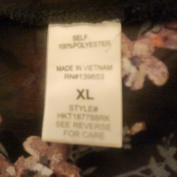 Floral Button Down Shirt in Cream and Brown - Picture 12 of 13